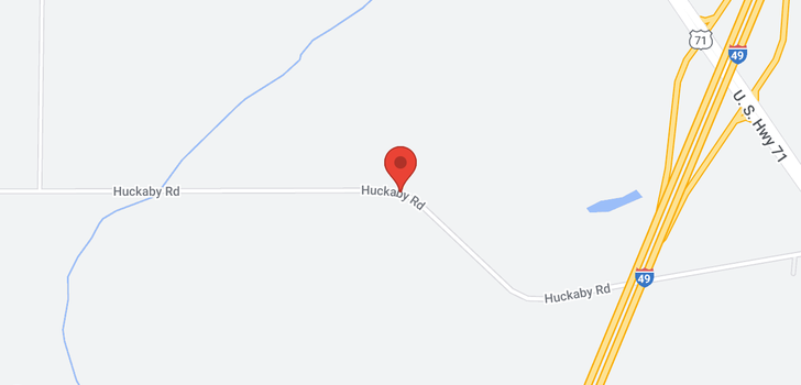 map of 0 Huckaby Road LA 71082